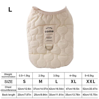 SnuggleShield Winter Coat – Warmth Meets Walk-Ready Convenience for Small Dogs & Cats